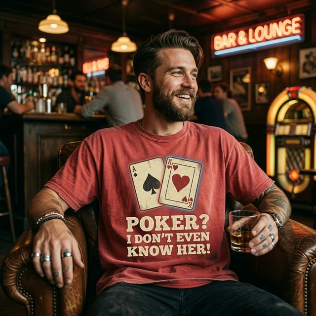 Poker? I don't even know her! t-shirt